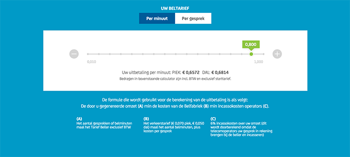 support 0900-number-rates-calculator
